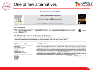 One of few alternatives
27
 