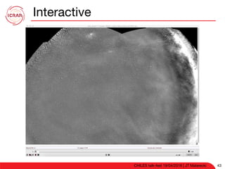 43
Interactive
CHILES talk-fest 19/04/2016 | JT Malarecki
 43
 