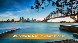 Welcome to Nerium International!
 