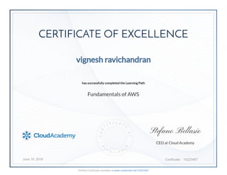 Verified Certificate available at www.credential.net/10223467
 