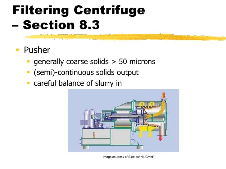 Particle Technology Centrifugal Separation