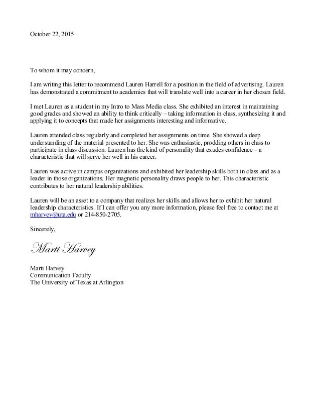 ut arlington letter of recommendation magdalene project org uta letter of recommendation