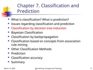 Comprehensive Overview of Classification and Prediction in Data Mining ...