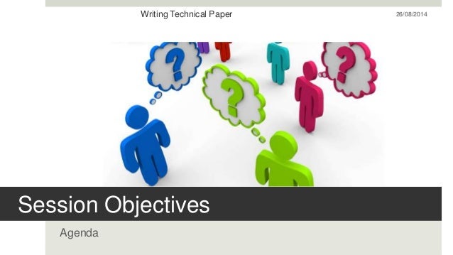 Writing technical paper