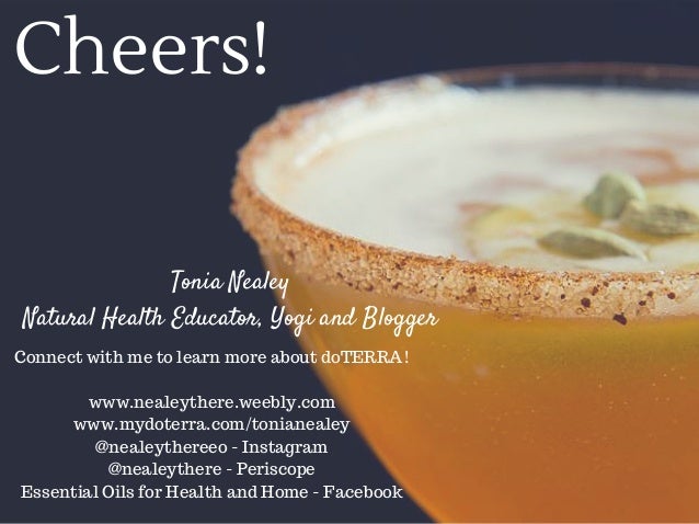 7 Cocktails With Doterra Essential Oils