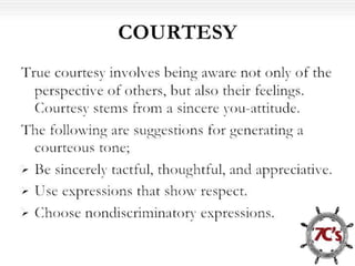 7c's of communication | PPTX