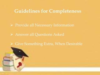 7 C's of effective Communication | PPTX