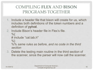 7 compiler lab | PPTX