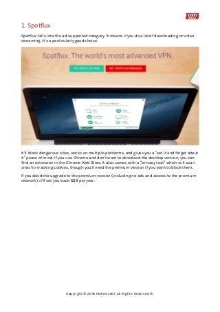 Spotflux premium acetomaryland