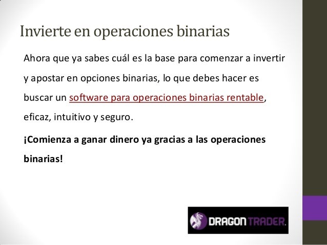 Apostar opciones binarias