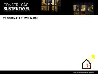 22. SISTEMAS FOTOVOLTÁICOS
 