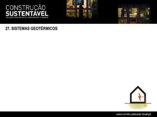 27. SISTEMAS GEOTÉRMICOS
 