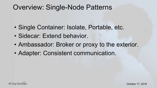 7 Container Design Patterns | PPTX