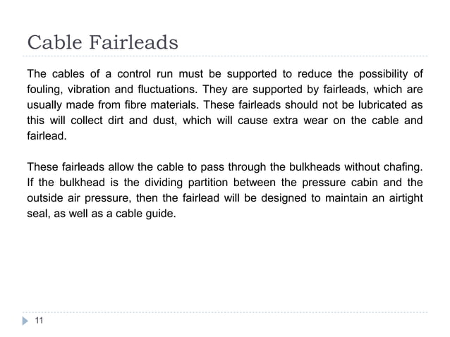 EASA module 7 maintenance practices Control Cables.pptx