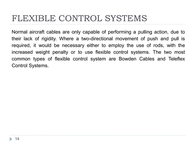 EASA module 7 maintenance practices Control Cables.pptx