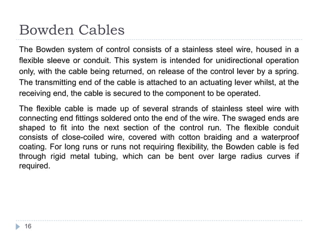EASA module 7 maintenance practices Control Cables.pptx