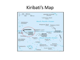 Kiribati’s Map