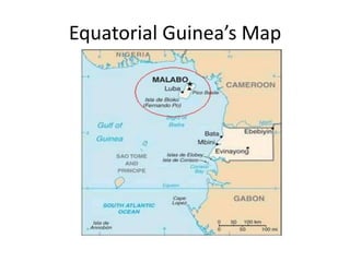 Equatorial Guinea’s Map