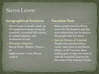 Sierra Leone Elizabeth Tong