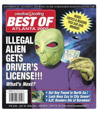 Creative Loafing Cover