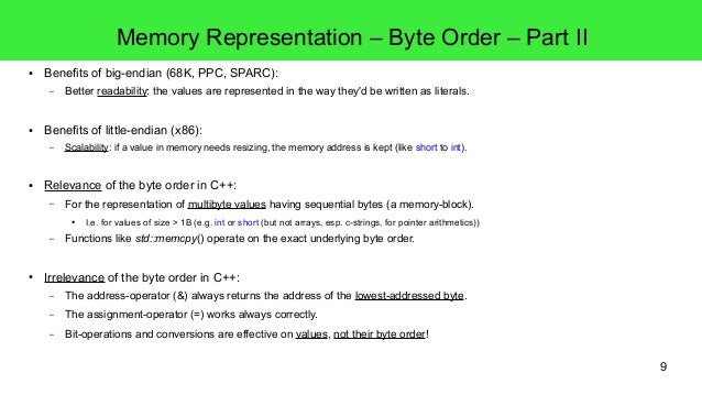 (7) cpp memory representation_pointer_arithmetics
