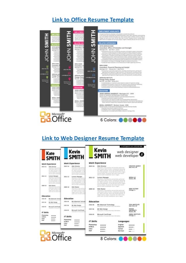trendy resume