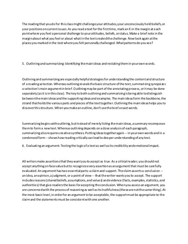 Critical reading strategies youtube image