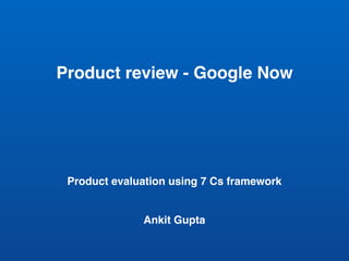 7 C framework for a successful digital product | PPT