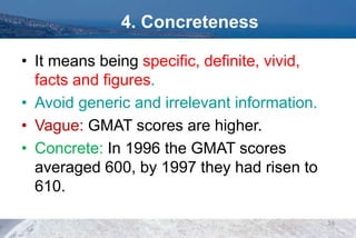 Functional English 29. 7C's of Communication. Code 0079 | PPT