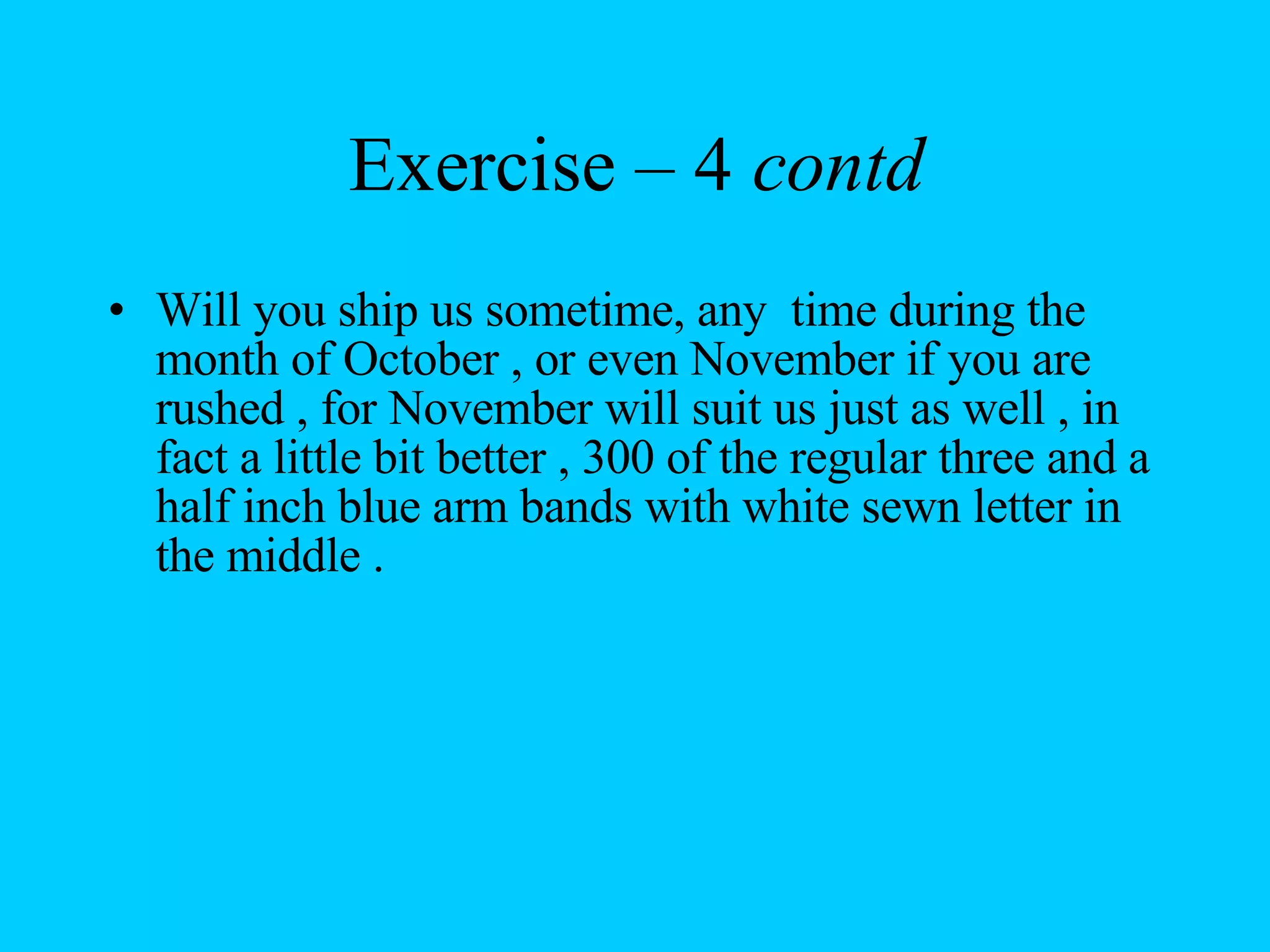 7 Cs Ppt With Excercises | PPT