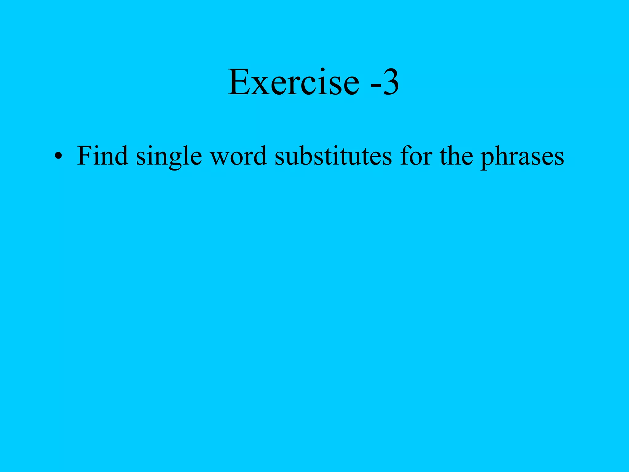 7 Cs Ppt With Excercises | PPT