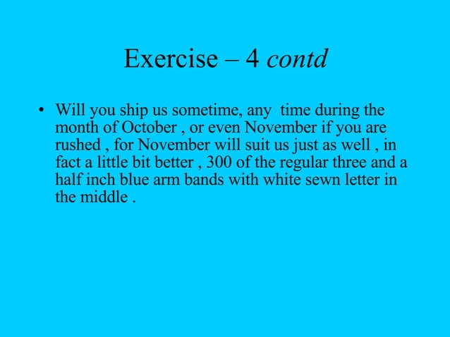 7 Cs Ppt With Excercises | PPT | Business Administration | Business