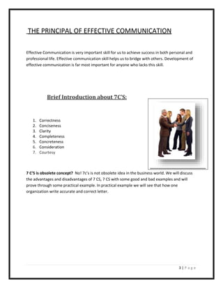 7Cs Business Communication | DOCX
