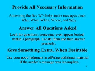 7 cs communication | PPT