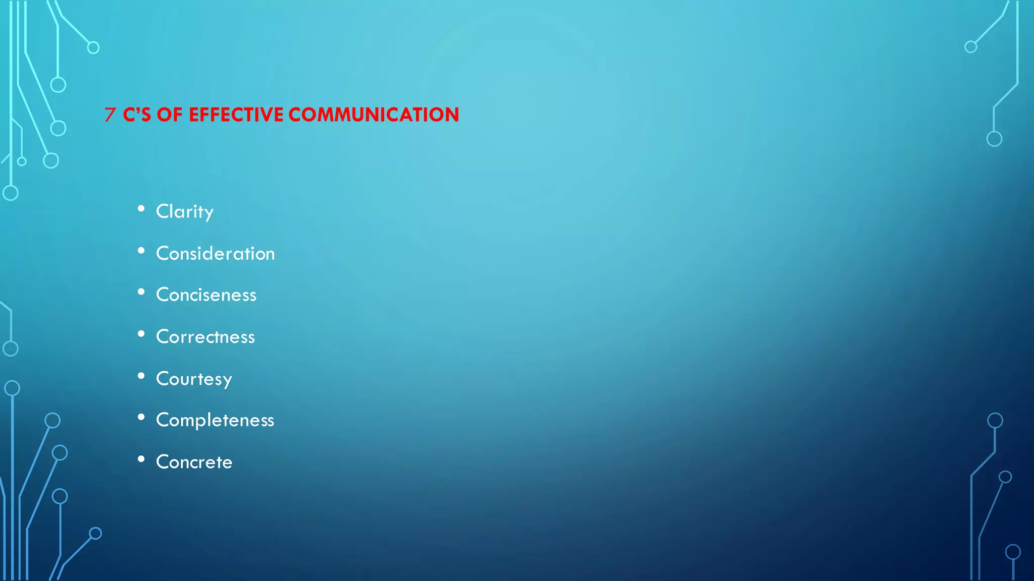 7c's effective communication | PPT