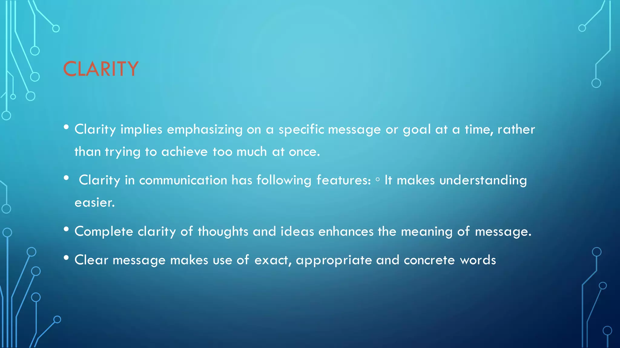 7c's effective communication | PDF