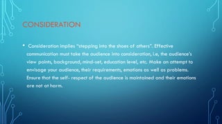 7c's effective communication | PDF