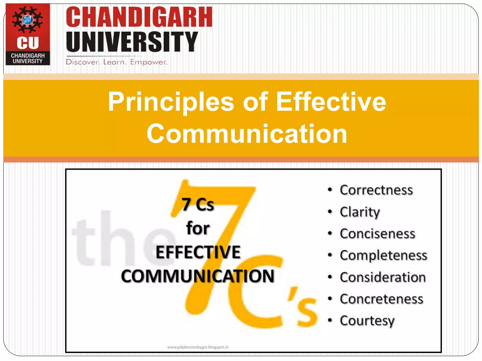 7 c's of communication | PPTX