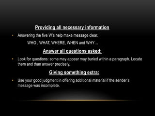 7 cs of communication | PPTX
