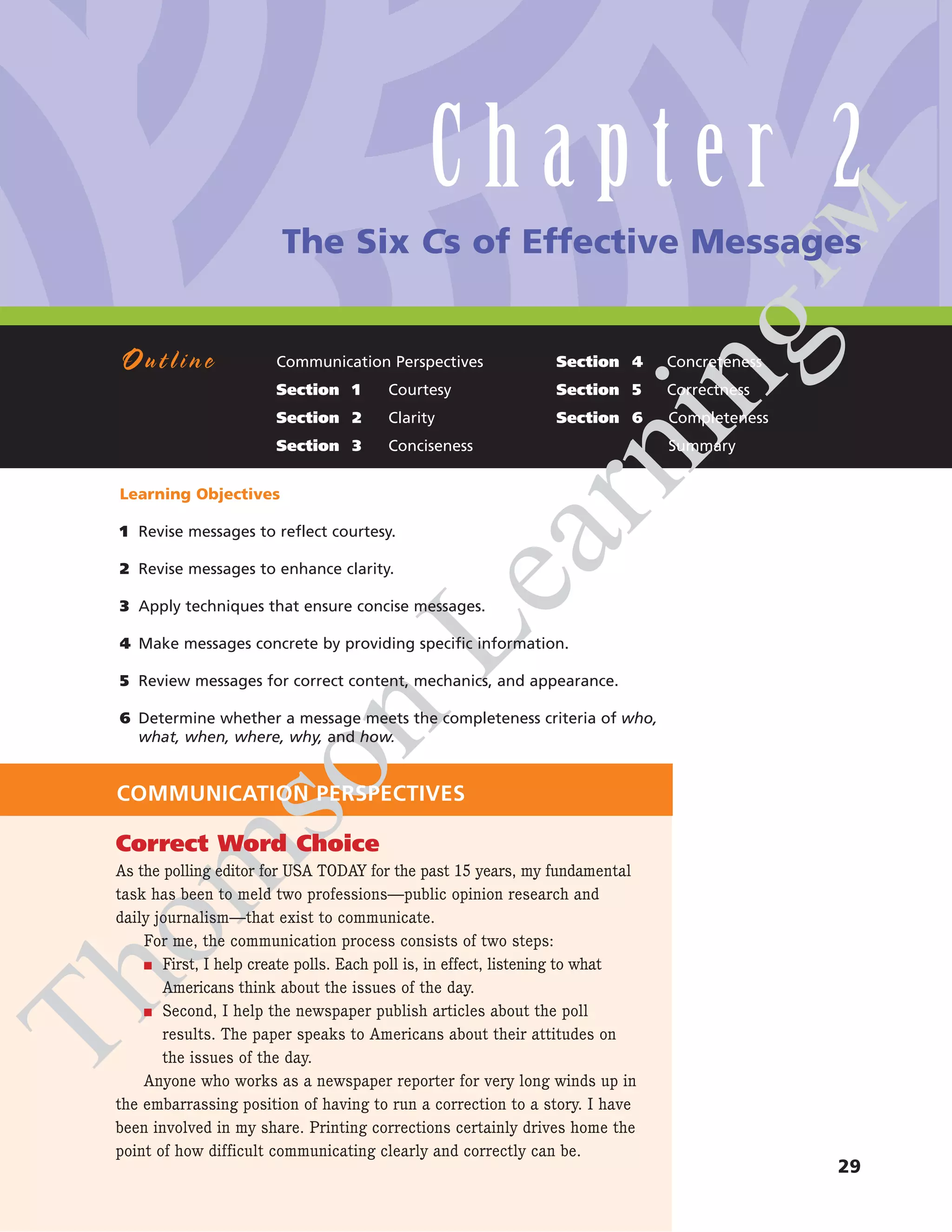 7c's of communication | PDF | Home Utilities | Personal Finance