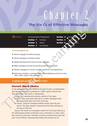7c's of communication | PDF