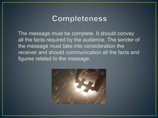 7 cs of effective communication | PPTX