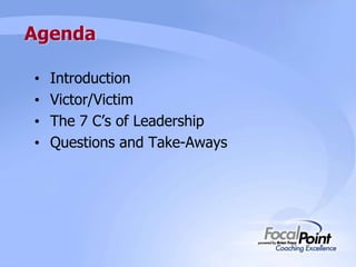 7 C's of Leadership | PPTX | Business | Business and Finance
