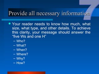 7 c's principles_of_communication | PPT
