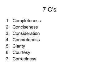 7 c's solution | PPT | Business Accounting & Finance | Business