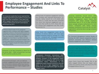 Culture, Engagement & Performance | PPTX