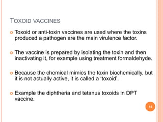 Toxoid Examples 7 current advancement in parasite treatment | PPTX