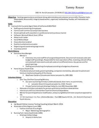 ResumeTammyR | DOCX