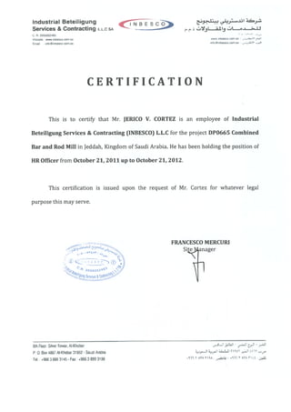 Inbesco jeddah Certificate.PDF