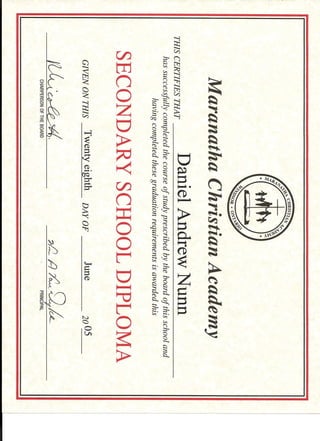 MCA Diploma